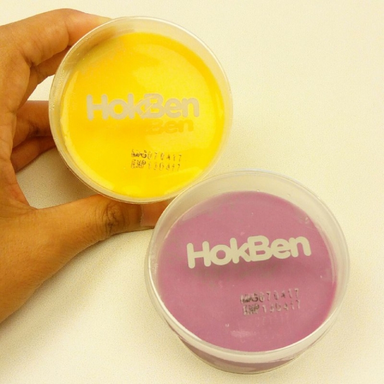 Soft Pudding rasa Mangga dan Taro| Dokumentasi topsy.one