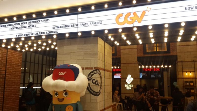 Tampilan depan CGV Blitz Bella Terra, keren :) - Doc: Pribadi