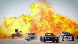 Salah satu adegan dalam The Fate of the Furious/ Fast and Furious 8. (Sumber: Universal Studios)