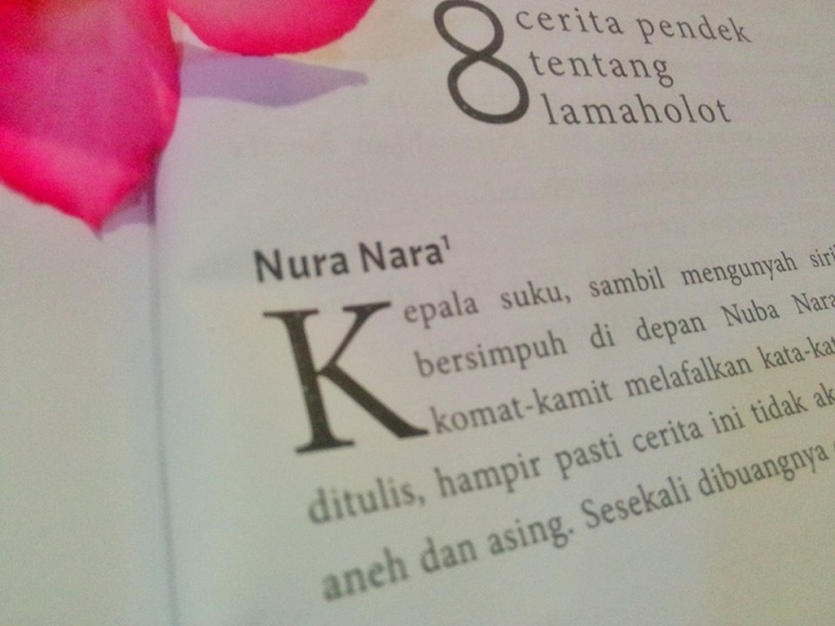 8 cerita pendek. (Dokumentasi Pribadi)