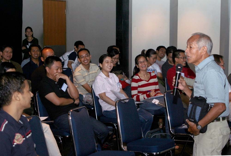 Dokumen pribadi. Salah satu Workshop fotografi yang sampaikan salah satu fotografer senior Bp Don Hasman