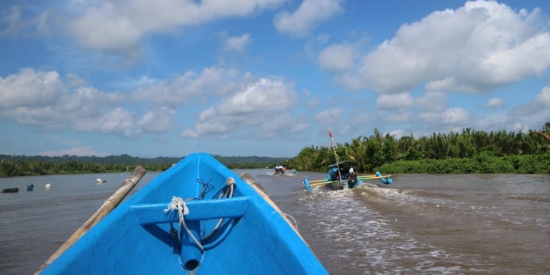 Menyusuri Sungai Nusakambangan | Foto Dok. Pribadi