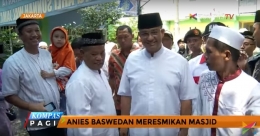 Anies meresmikan sebuah masjid di kawasan Cipayung, Jakarta Timur (Sabtu, 15 April 2017) - Kompas TV