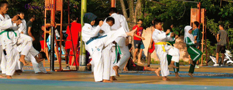 Latihan karate