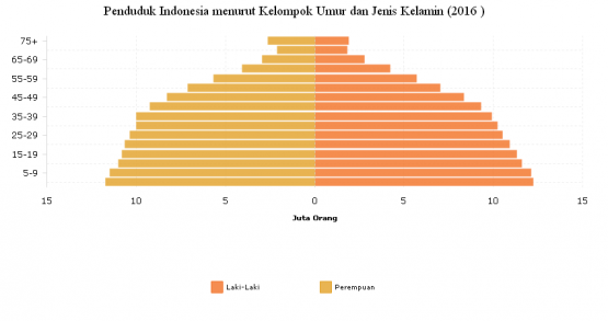 Sumber : 2016 © Databoks, Katadata Indonesia dari sumber asli BPS (Badan Pusat Statistik)