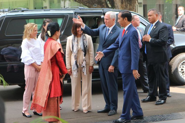 Kunjungan Wapres AS ke Indonesia Foto Kompas