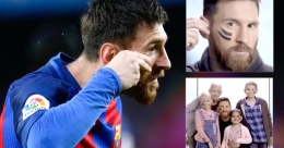 selebrasi Messi dan kepedualian terhadap anak-anak penderita kanker (trollfootball.met)