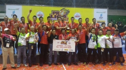Kalahkan Bank Sumsel Babel di Final, putra Jakarta Pertamina Energi Juara Proliga 2017| @nindyprisma