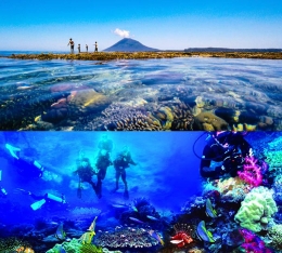 Pesona Keindahan Taman Laut Bunaken | Sumber Ilustrasi : initempatwisata.com