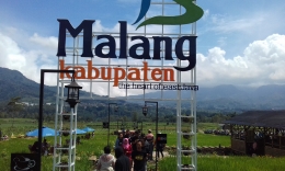 Papan Baliho Terpancang di Desa Wisata Pujon Kidul, Kabupaten Malang/Dok. Pribadi