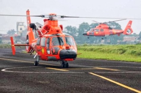 Heli Airbus Group AS365 (Dauphin) yang diklaim produk PTDI padahal sepenuhnya produksi Airbus Group. Sumber: Google.com