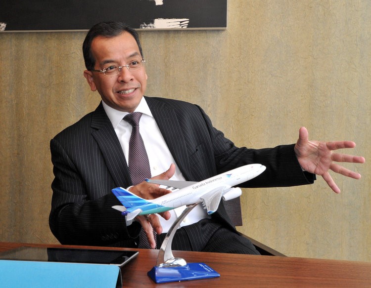 Mantan Direktur Utama Garuda Indonesia. Sumber: Helirakitan.com