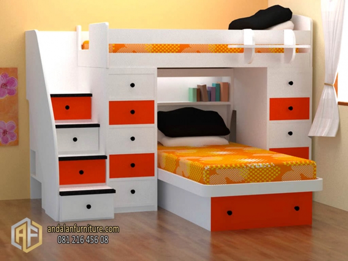 Ranjang Tempat Tidur Anak Tingkat Minimalis oleh Riski Ranjang Tempat Tidur Anak Tingkat Minimalis oleh Riski