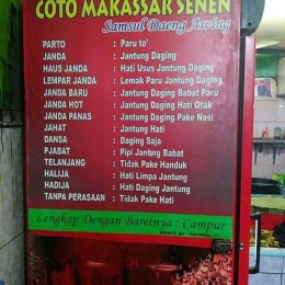 menu coto makassar - dok. jakarta food & traveler