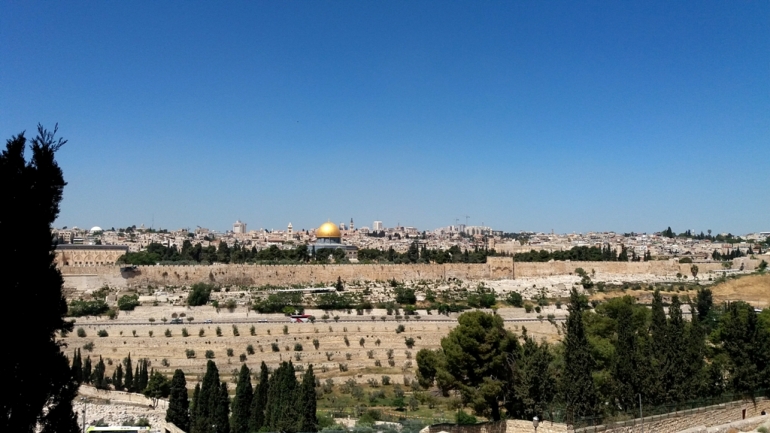 Pemandangan Kota Jerusalem dari Kejauhan (DokPri)