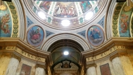 Contoh Interior Lukisan di Gereja Stella Maris (DokPri)