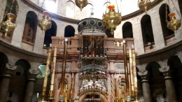 Interior Gereja Makam Kudus (DokPri)