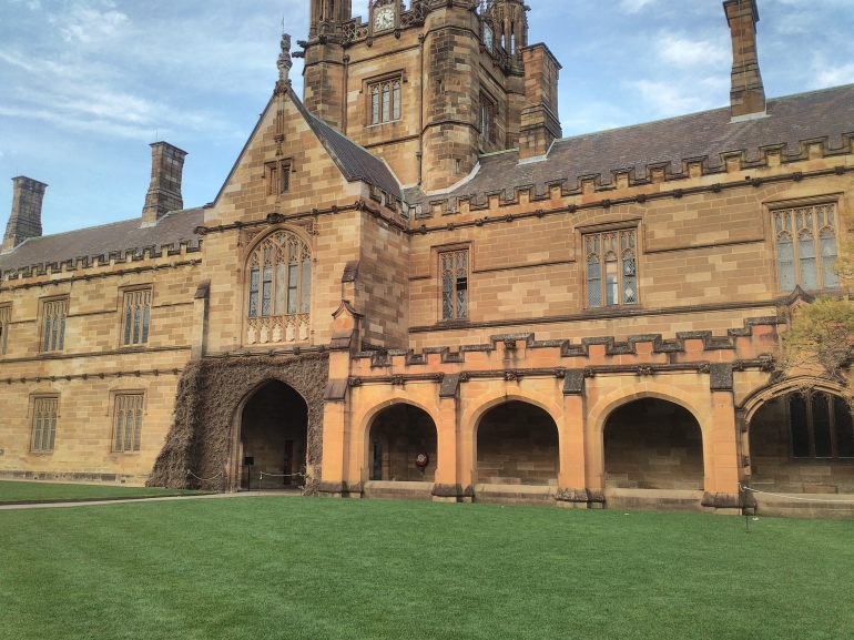 The Qudrangle di Uni Sydney, Camperdown - dokpri