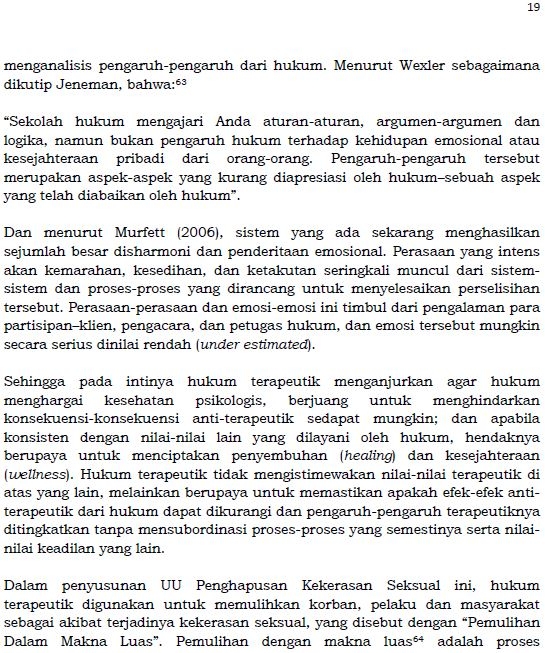 Gambar 3: Naskah akademik, halaman 19 (sumber: Situs web DPR RI)