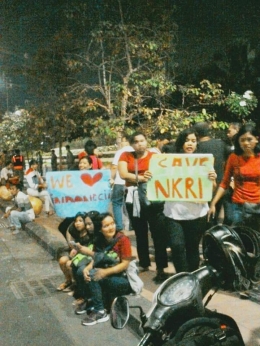 Spanduk Save NKRI, dokpri