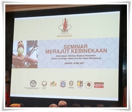 Seminar Merajut Kebinekaan (Foto: Shalihah S. Prabarani)
