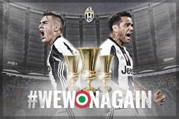 Juventus juara Coppa Italia ke-12, 3 kali berturut-turut/Juventus.com