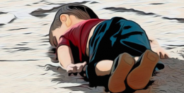 aylan kurdi terbaring di pantai kos - turki (zerohedge.com)