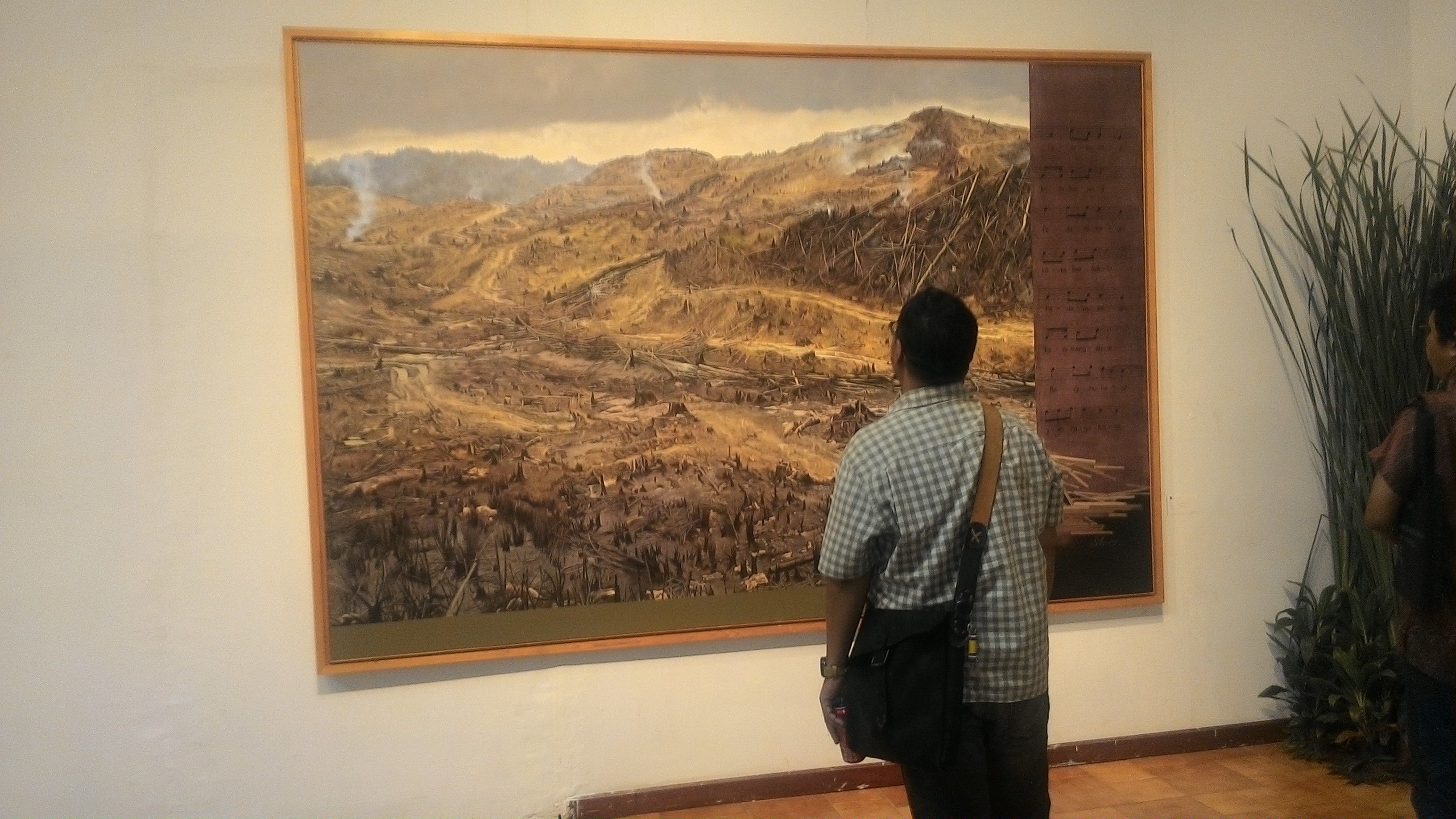 Memandang Lukisan Nisan Kristiyanto Menyusuri Alam Nan Sunyi Oleh Memandang Lukisan Nisan Kristiyanto Menyusuri Alam Nan Sunyi Oleh