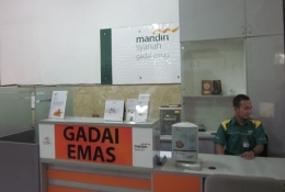 Bank Mandiri Syariah jemput bola di kantor pos besar Jogja (dok pribadi)