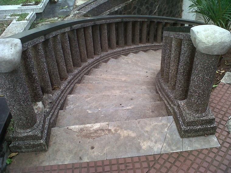 Tanggan menuju bunker (Dokpri)