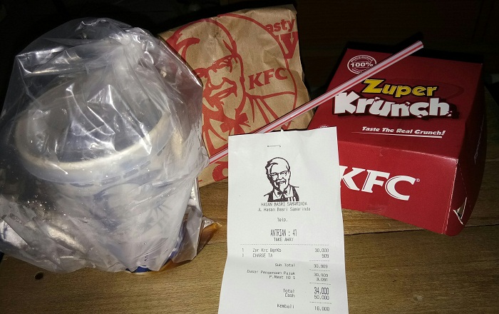 Ini Dia Paketan Zuper Krunch Kombo Take Away Yang Siap Disantap I Dokumen Pribadi