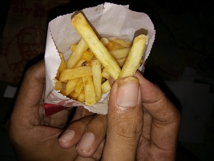 Paket Kombo Zuper Krunch Dengan Kentang Gorengnya I Dokumen Pribadi
