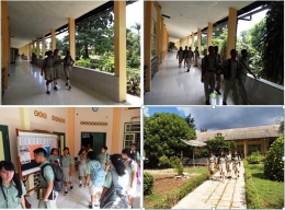 SMA Surya Atambua merupakan salah satu sekolah model dalam hal kerindangan, kebersihan dan keasrian (Foto:sesawi.net)