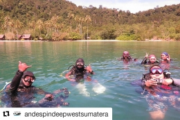 Group Merah Mandeh Underwater Photography Competition 2017. Foto milik Instagram Andespindeepwestsumatera