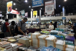 Suasana Pekan Bursa Buku Kuala Lumpur 2017. Dok.Pribadi THS