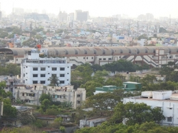 Pemandangan Kota Chennai dari Lighthouse (Dokpri)