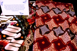 Salah satu contoh motif Batik Pekalongan (DokPri)