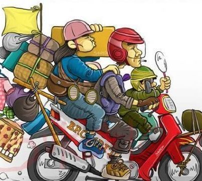 Muatan Berlibahan (www.ridergalau.com)