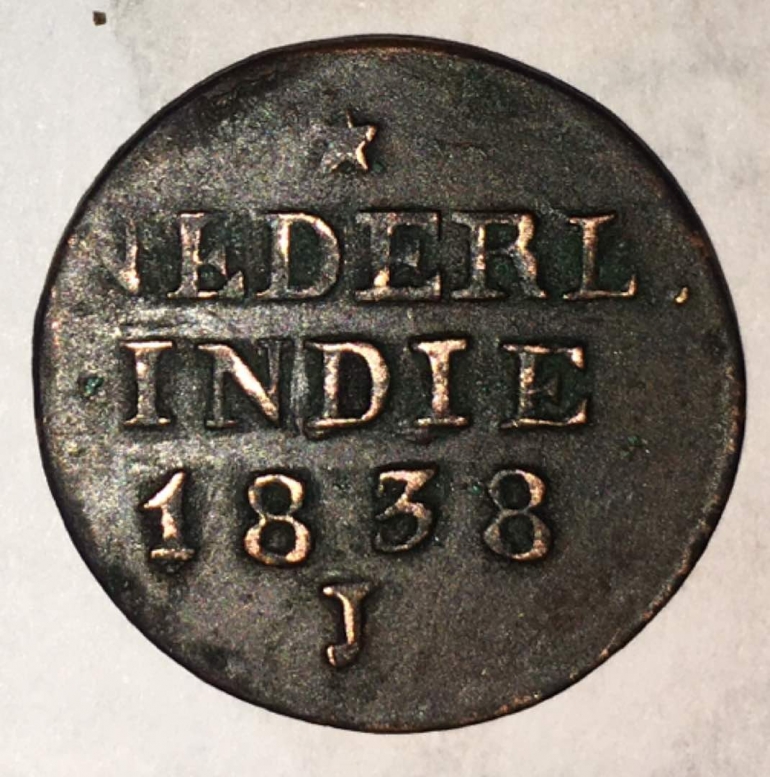 Dokumentasi Pribadi : Nederl Indie 1838 J