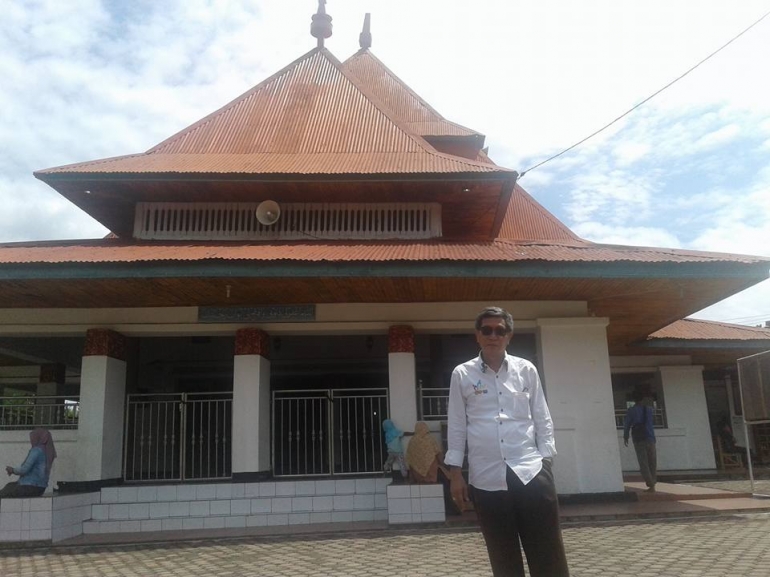 Masjid Jamik Bengkulu tampak depan Serambi, dokpri