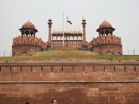 Red Fort Delhi Berdiri Kokoh (Dokpri)
