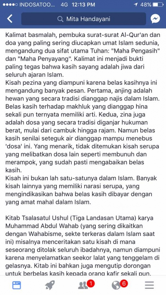 Sumber: WA Screenshoot FB