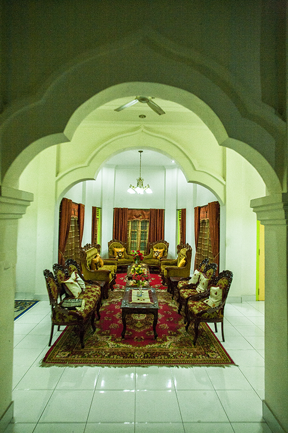 bagian dalam dari Rumah Tuan Qadhi/ Istana Hinggap| istimewa