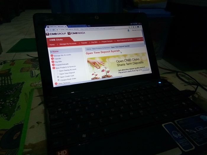 Internet Banking Perbankan Syariah I Dokumen Pribadi