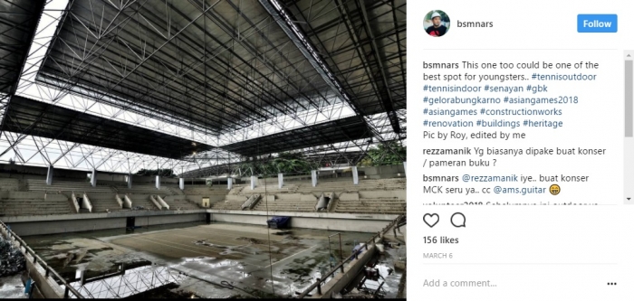 Salah satu unggahan di Instagram @bsmnars.