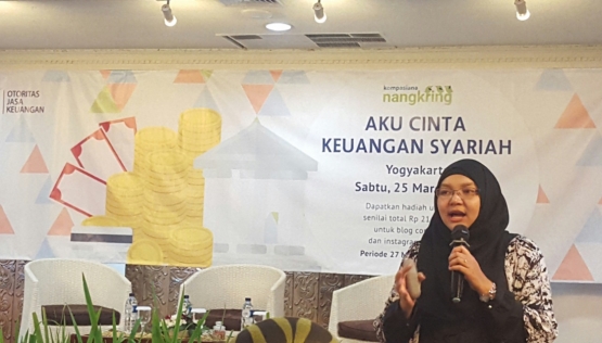 Kompasiana Nangkring memunculkan lagi minat saya pada bank syariah (dok. pri).