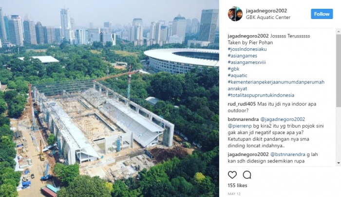 Salah satu unggahan di Instagram @jagadnegoro2002.