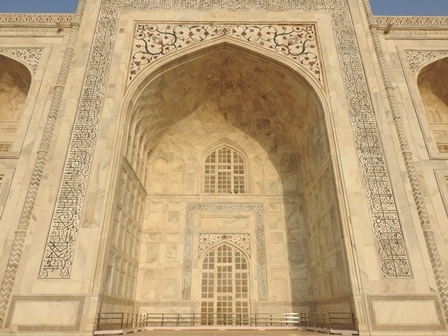 Salah Satu Pintu Taj Mahal (Dokpri)