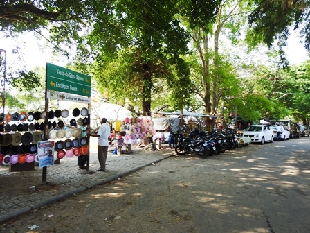 Vasco dan Gama Square Penuh Pedagang Kaki Lima (Dokpri)