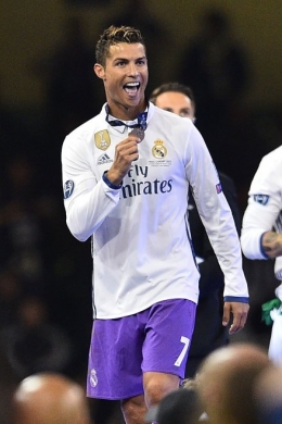 Ronaldo mencetak 2 gol, FOTO: repubblica.it